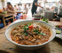 Hủ tiếu sa tế có phải món cay không?