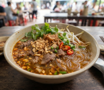 Hủ tiếu sa tế là món gì?